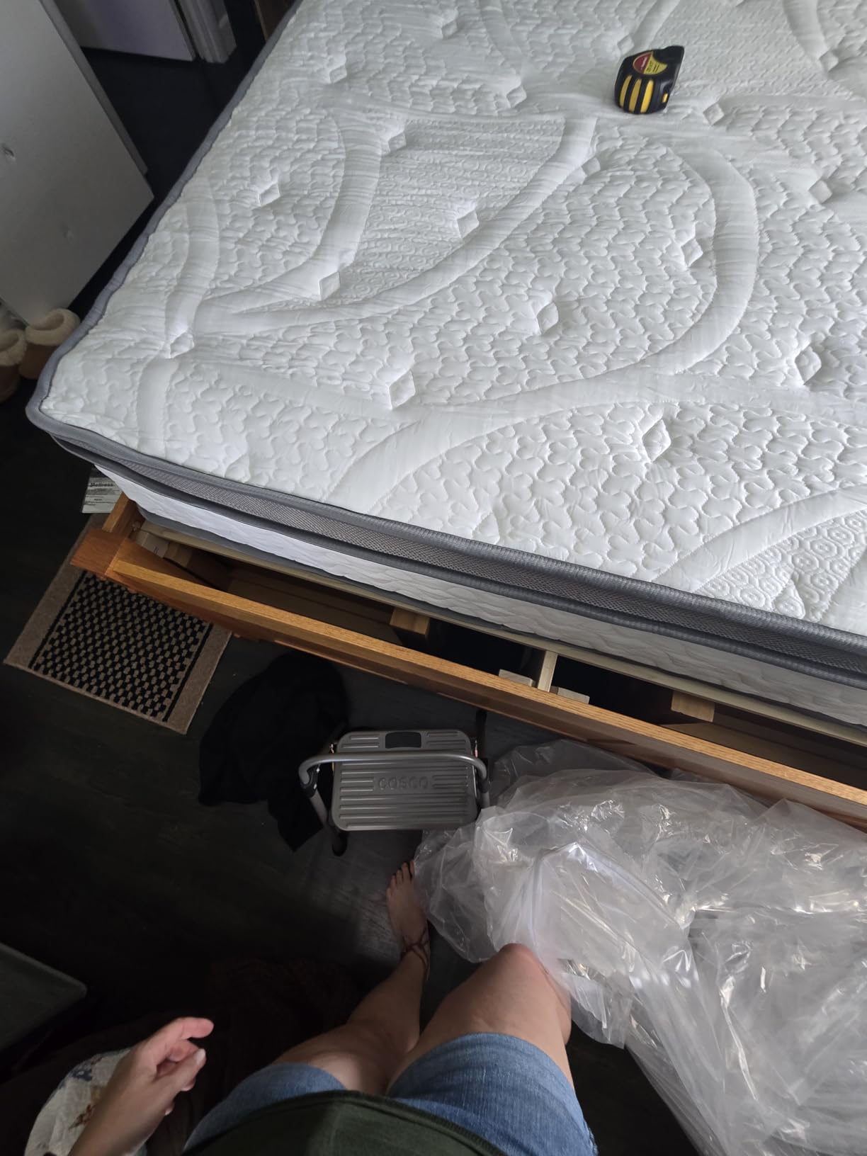 SLEEP100 Firm King Mattress 14 Inches - Luxury Cooling Hybrid Bed Mattress in a Box with Lumbar & Shoulder Support, Hotel Collection for Pain Relief - Fiberglass Free - 365 Night Trial customer photo 2