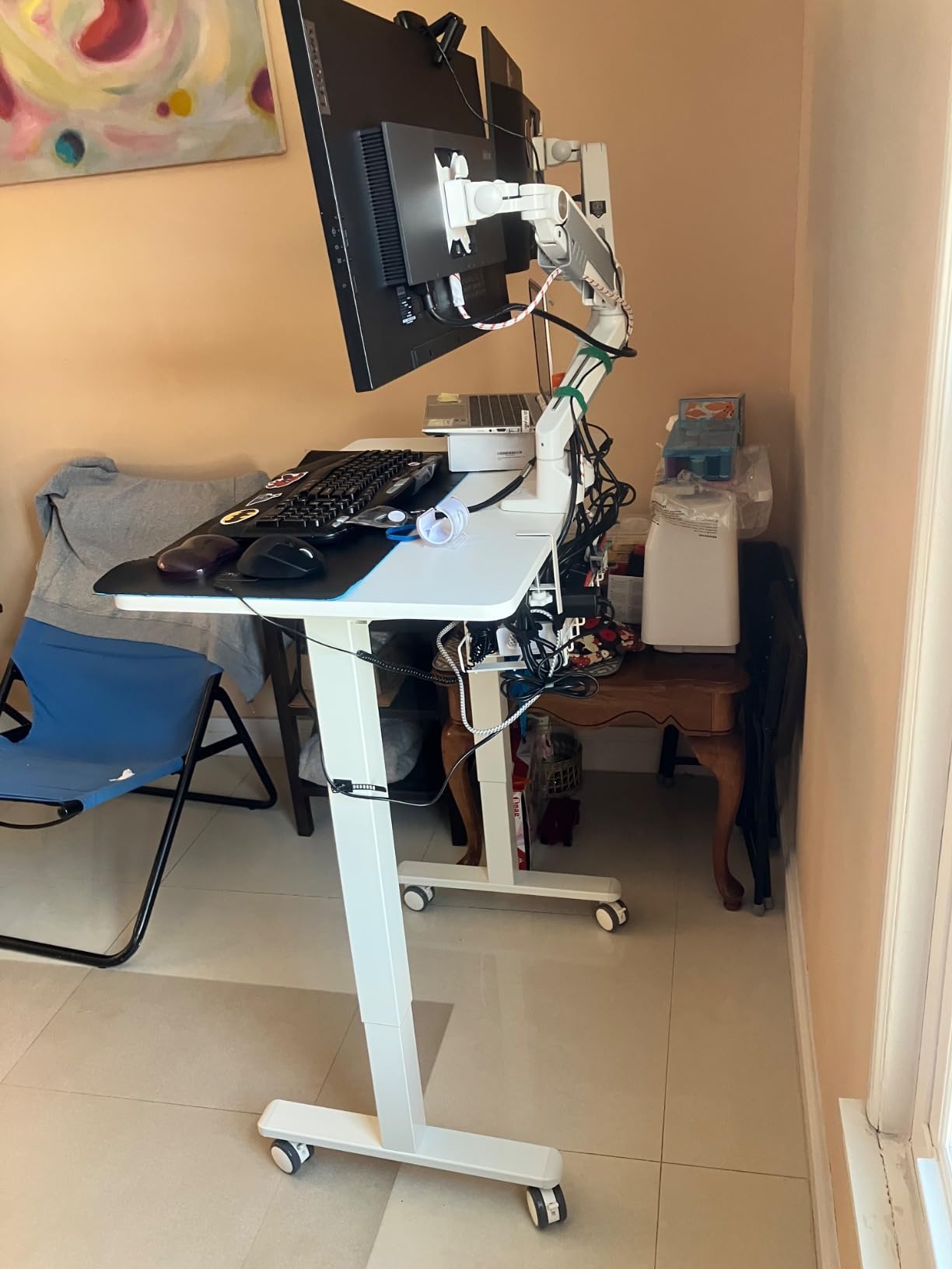 JOY worker Small Electric Standing Desk, 35