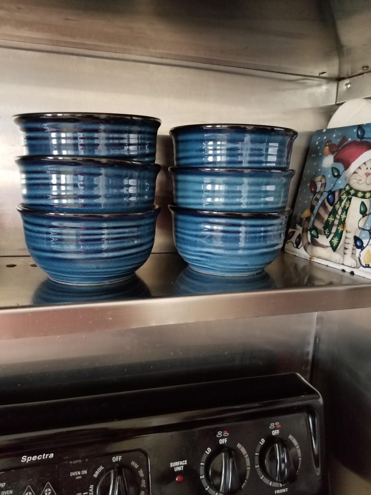 HASENSE Cereal Bowls Set of 6, 20 oz Christmas Ceramic Soup Bowls, Small Serving Dishes Set for Kitchen, Ideal for Salad, Pasta, Oatmeal, Ramen, Fruit, Dishwasher & Microwave Safe customer photo 1