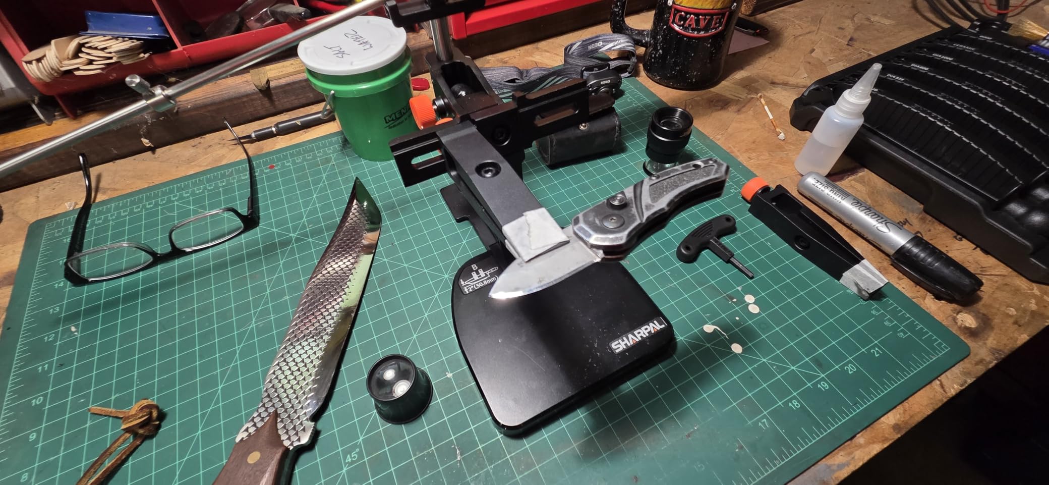 SHARPAL 202H Precision Knife Sharpening System, Adjustable Angle 10–35° customer photo 1