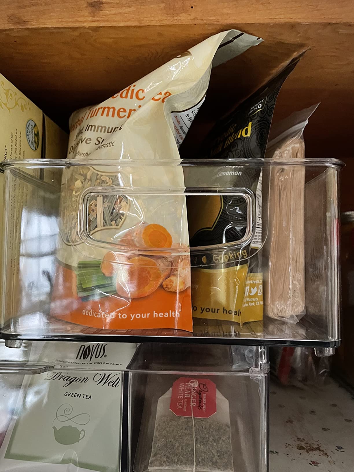 Heyuzb Pantry Organizers Storage, Clear Storage Organizer Bins 12 PACK customer photo 2