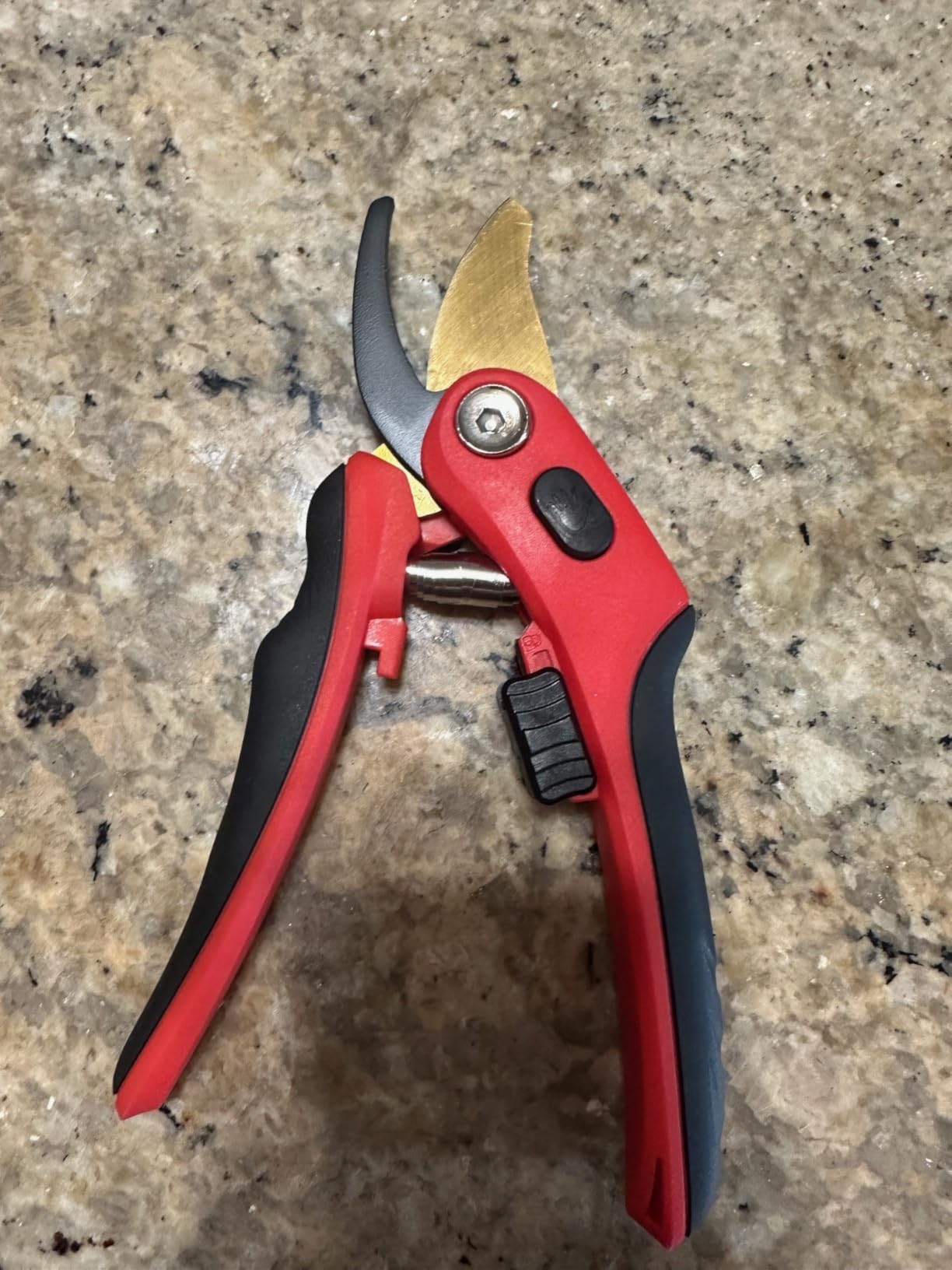 FLORA GUARD Heavy Duty Ratchet Pruning Shears, SK5 Steel Garden Clippers customer photo 1