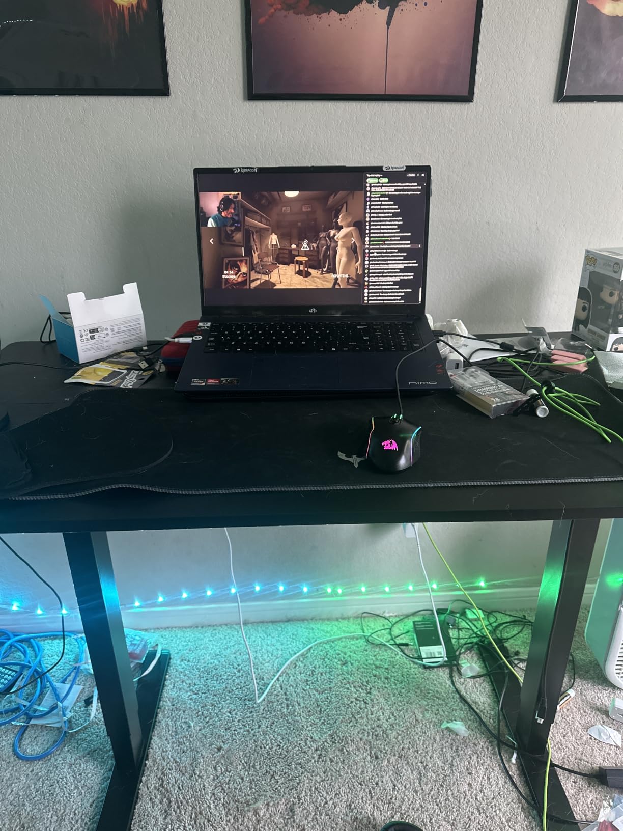 ErGear 31 X 19 Inch Height Adjustable Electric Standing Desk, Black customer photo 2