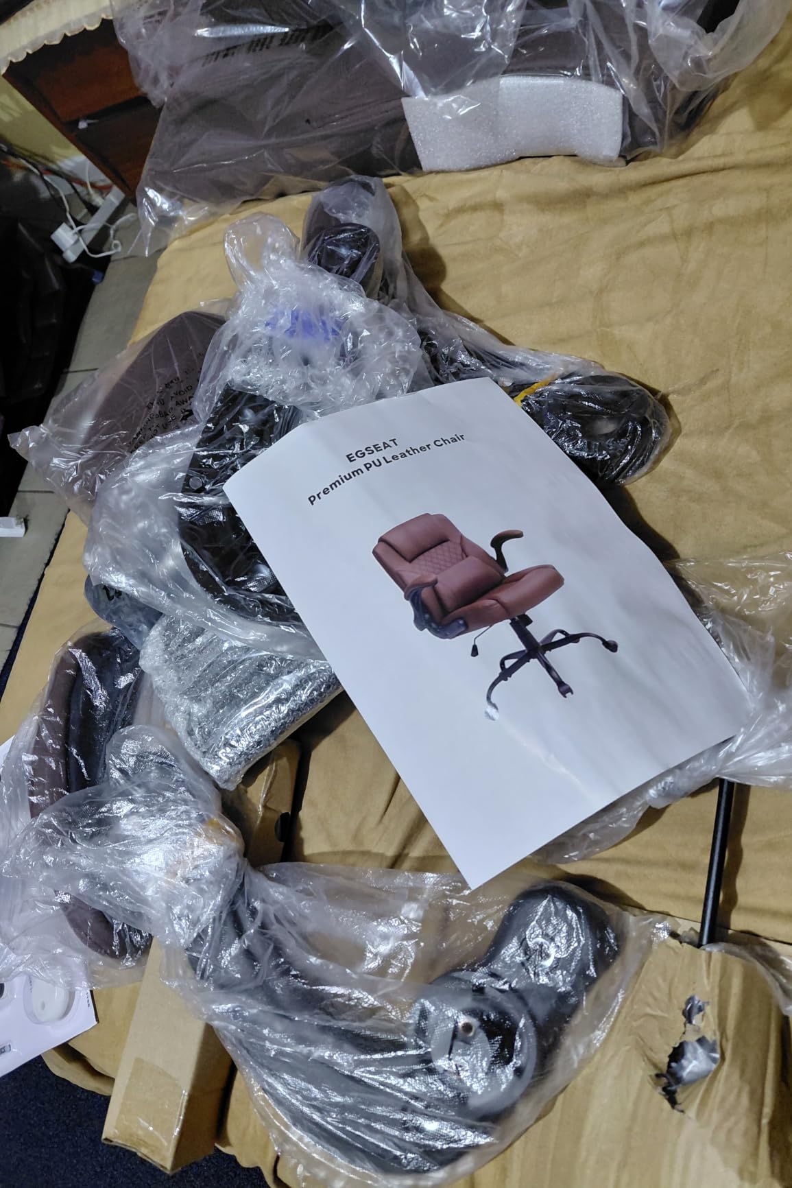 Home Office Chair with Lumbar Support, 5