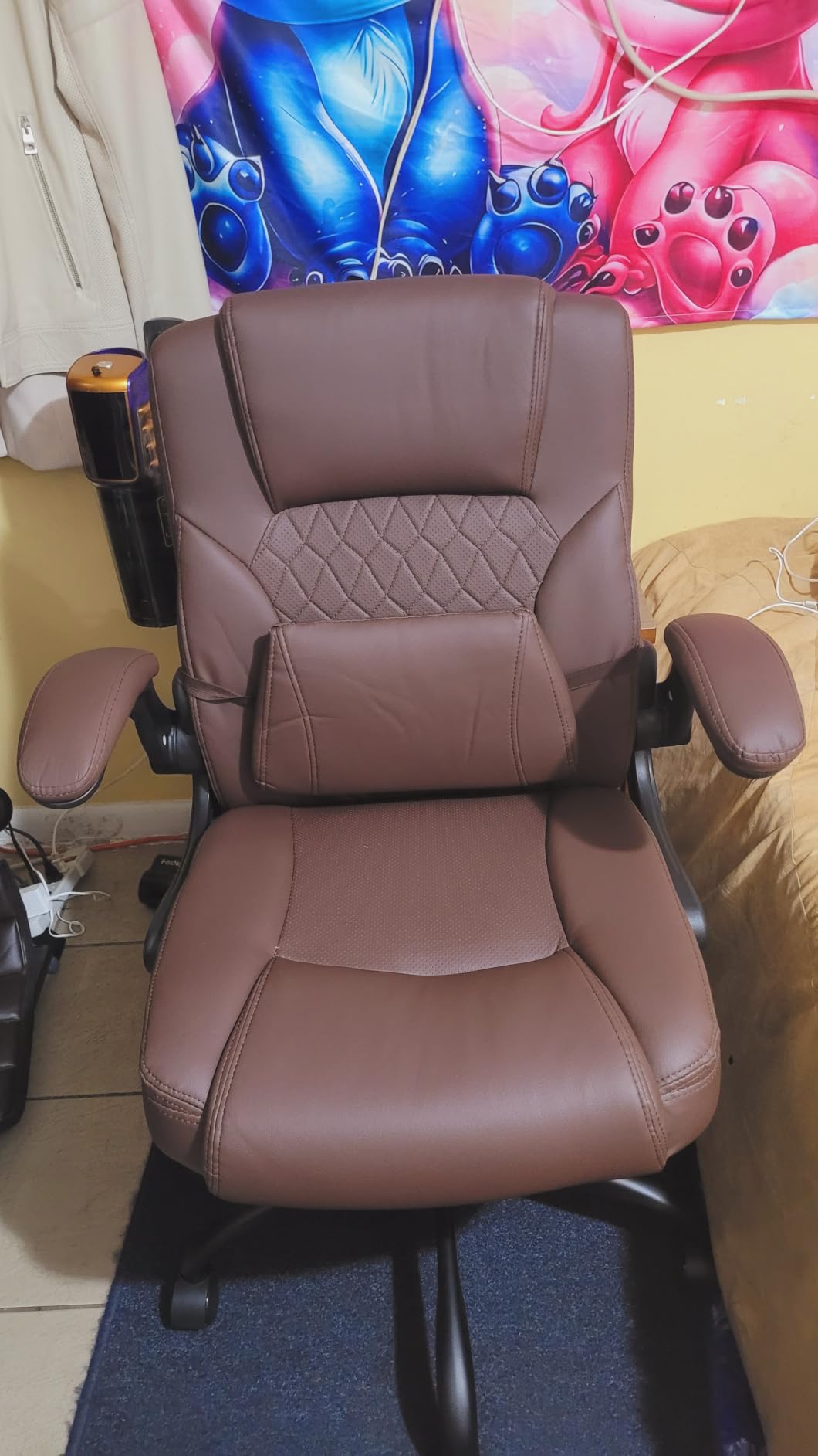 Home Office Chair with Lumbar Support, 5
