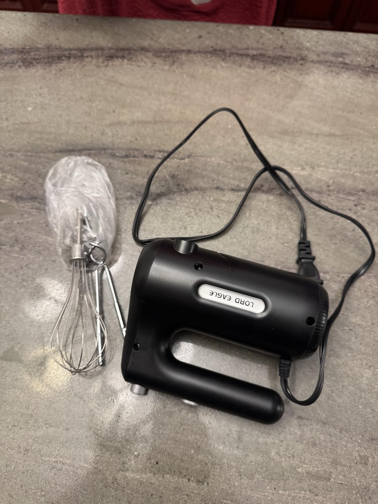 5-Speed Hand Mixer Electric With 4 Mixing Bowls Set customer photo 2