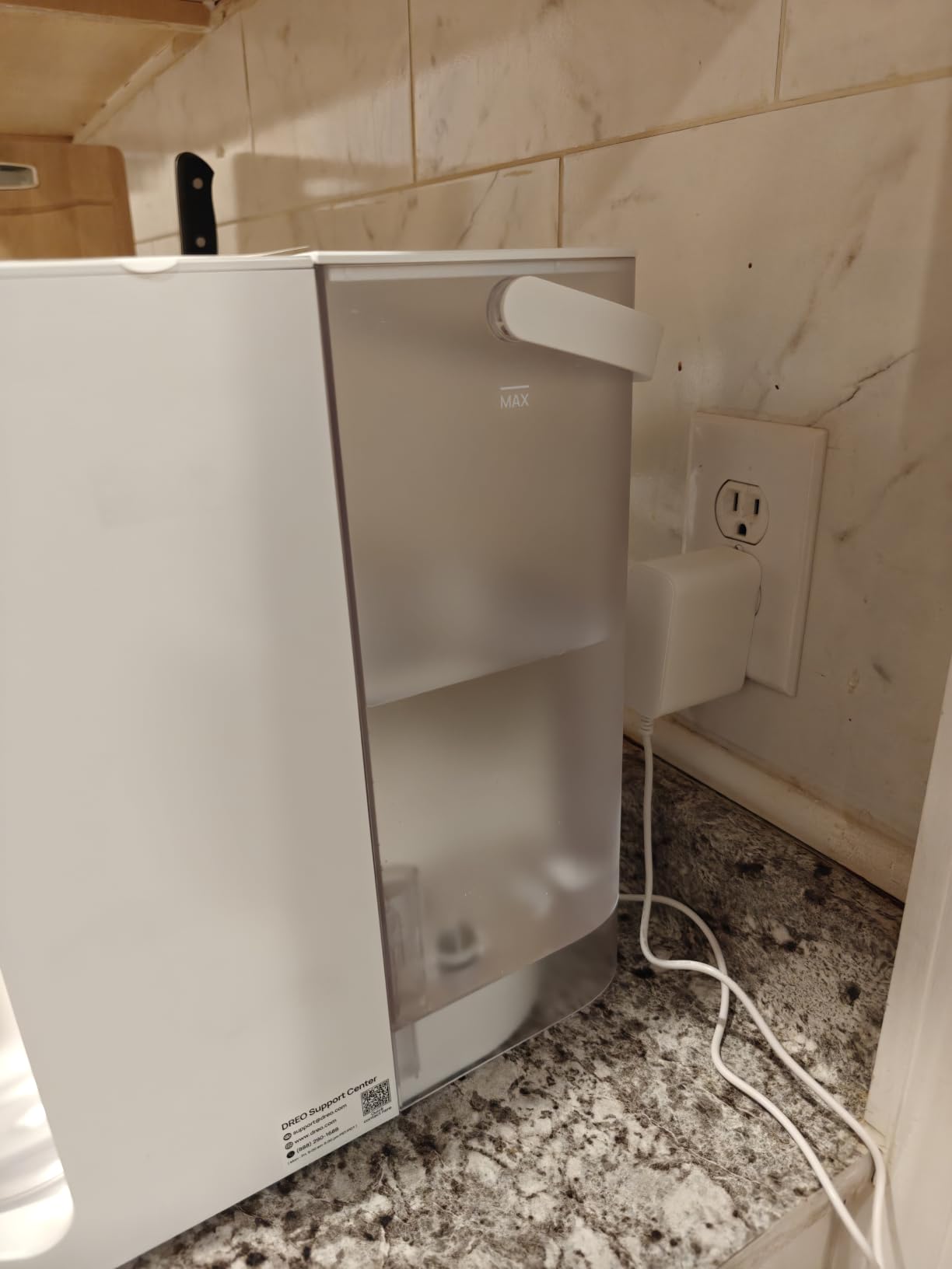 DREO Reverse Osmosis Water Filter System Countertop, RO Water Filter 112 3L customer photo 1