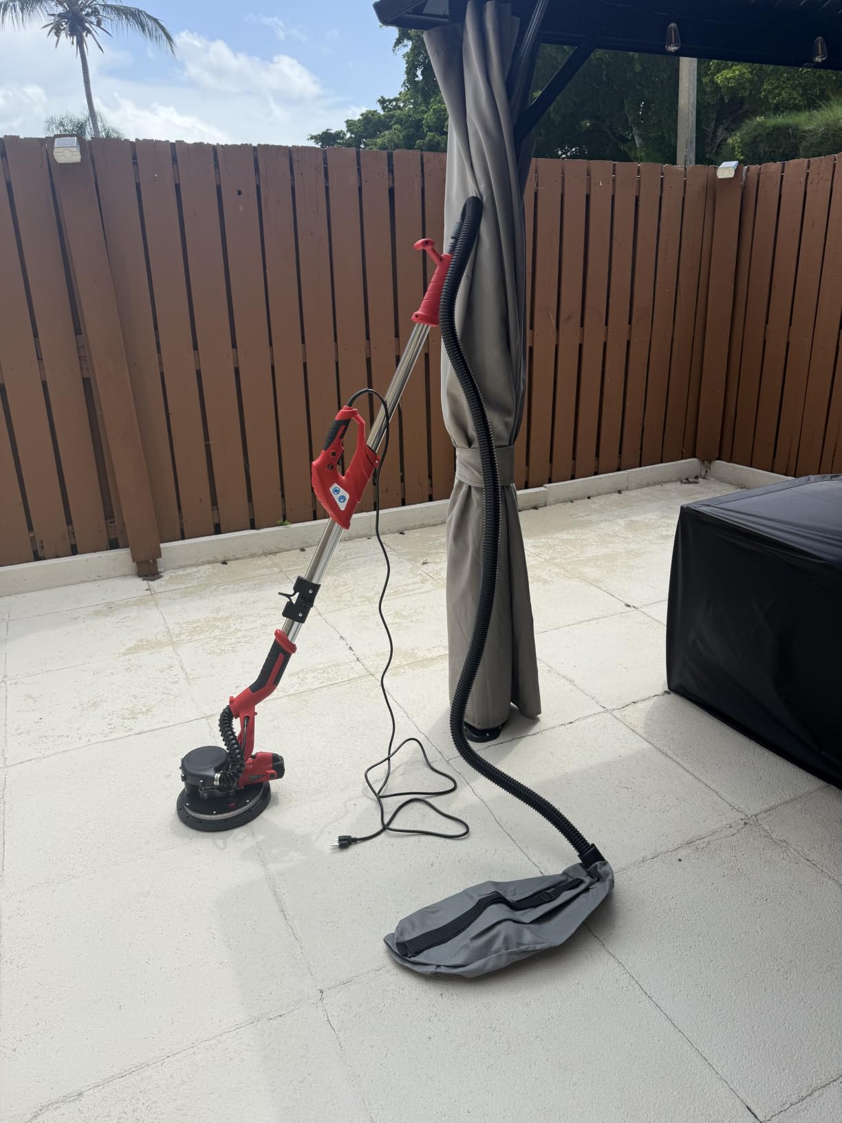 Drywall Sander, IMQUALI 2026 Upgraded 8-Amp Popcorn Ceiling Removal Tool customer photo 1