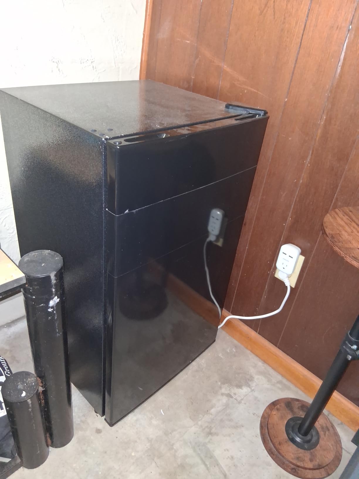 3.2 Cu Ft Mini Fridge with Freezer, Single Door Upright Freezer customer photo 1