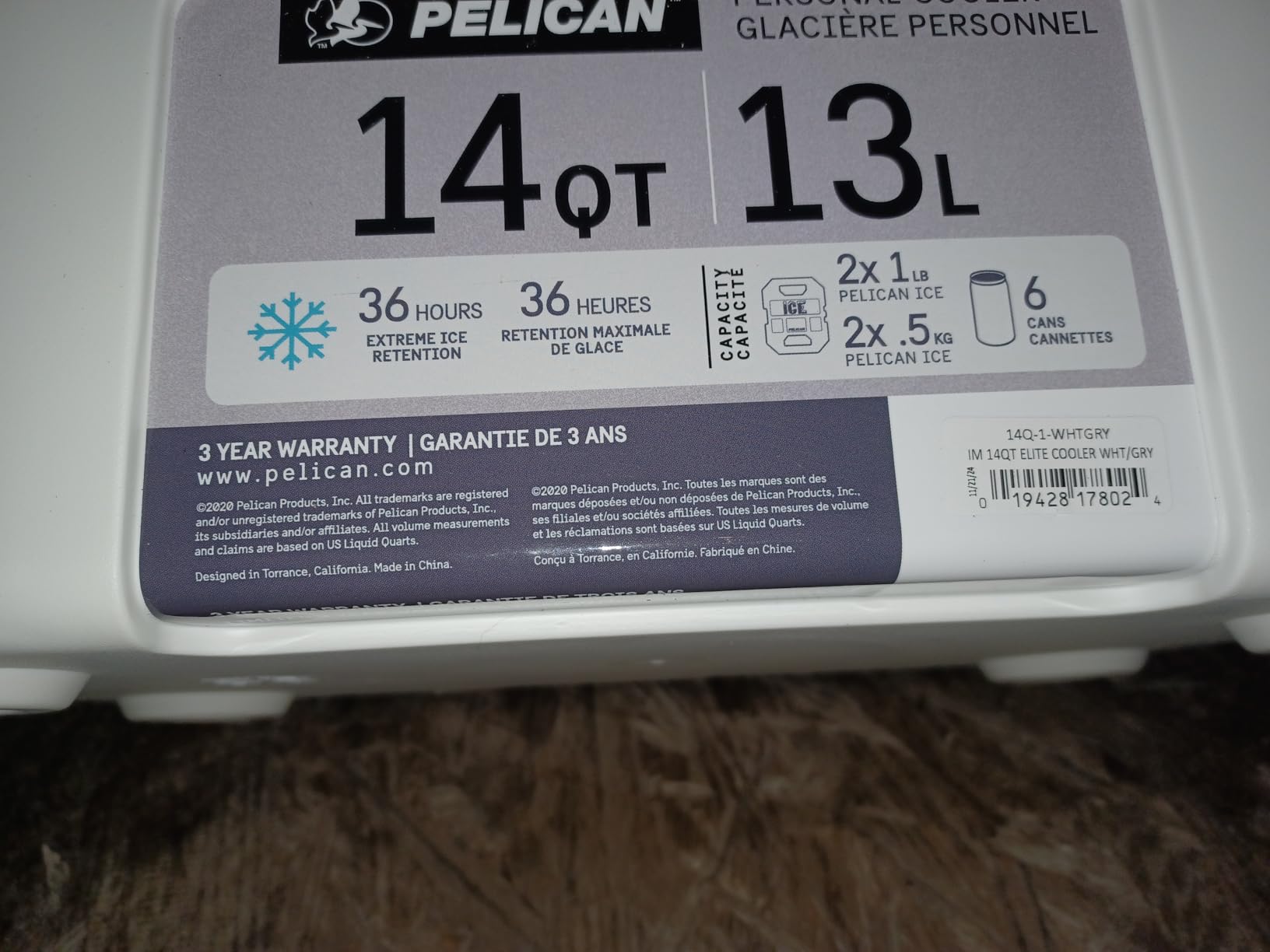 Pelican 14 Quart Cooler customer photo 2