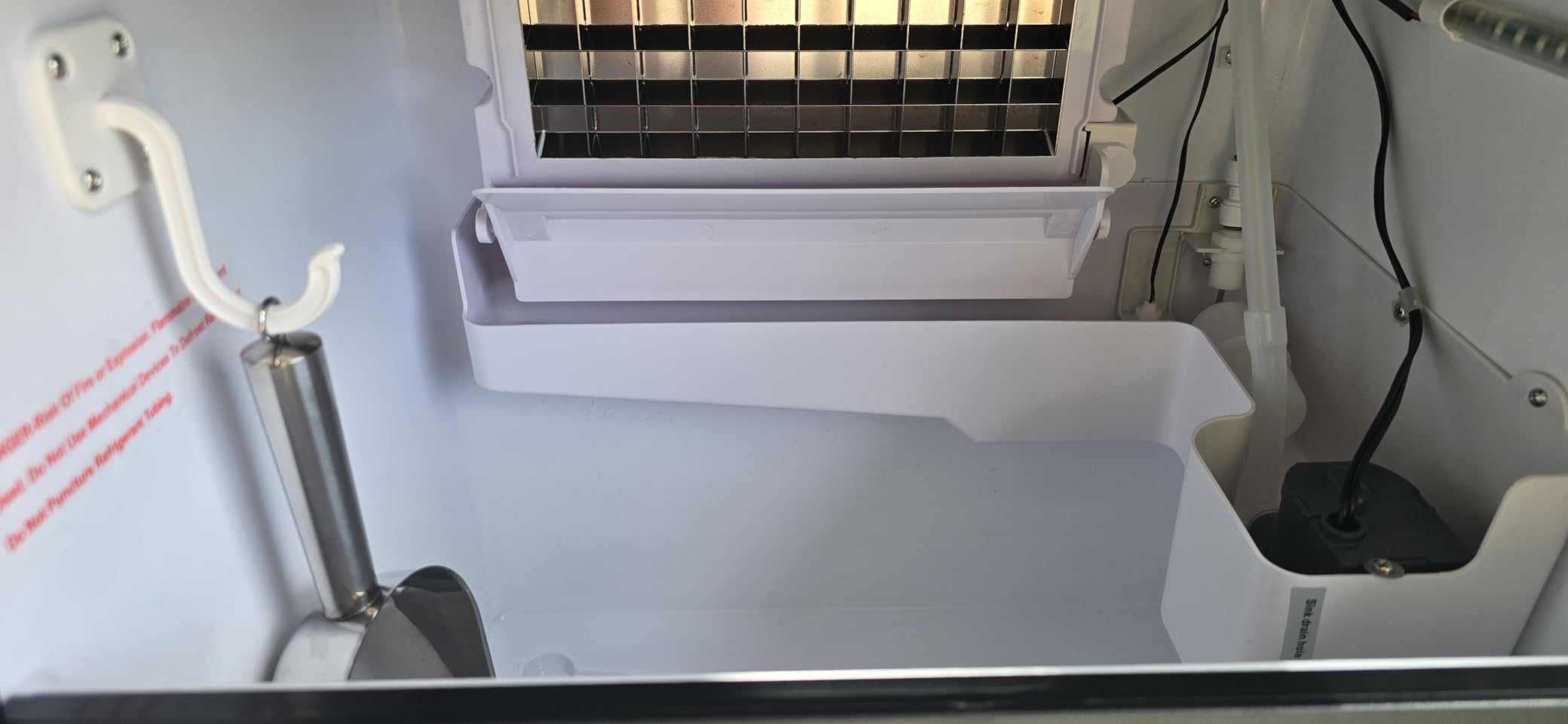 Manastin Commercial Ice Maker, 200LBS/24H, 33LBS Storage, with Water Filter customer photo 2