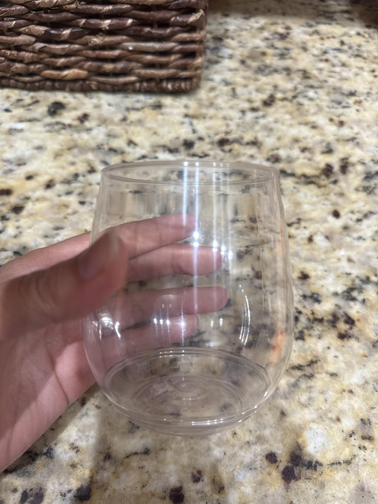 TOSSWARE POP 14oz Vino - Color Series SET OF 12, Premium Quality, Recyclable, Unbreakable & Crystal Clear Plastic Wine Glasses customer photo 1