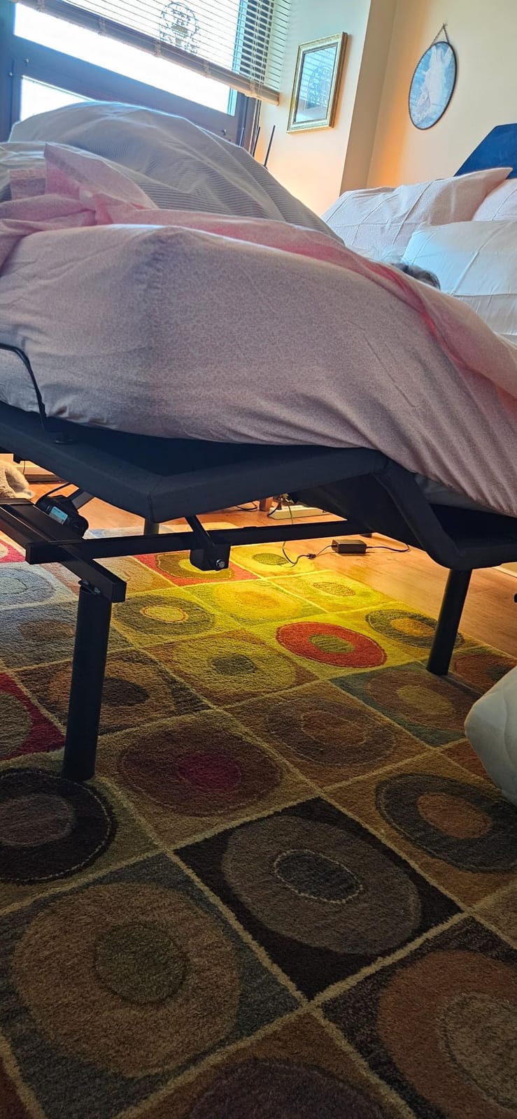 Marsail Split King Adjustable Bed Frame Electric Base, Head & Foot Incline customer photo 1