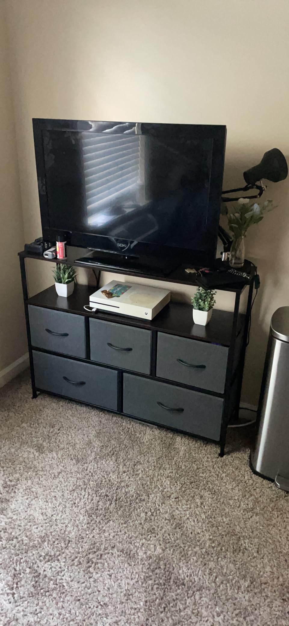 WLIVE 6 Drawer Dresser for Bedroom,59