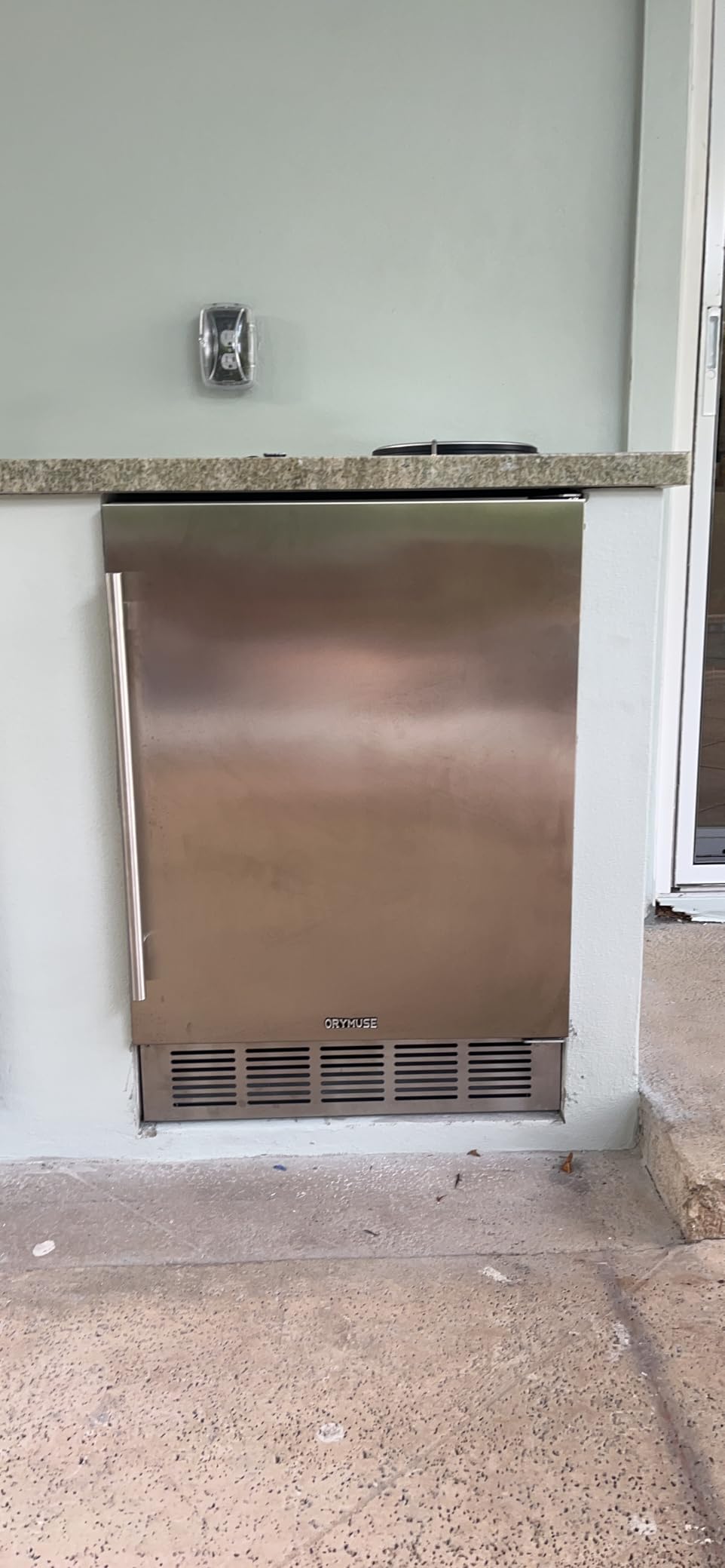 ORYMUSE 24 Inch Outdoor Double Drawer Refrigerator, 154 Can Beverage Cooler customer photo 1