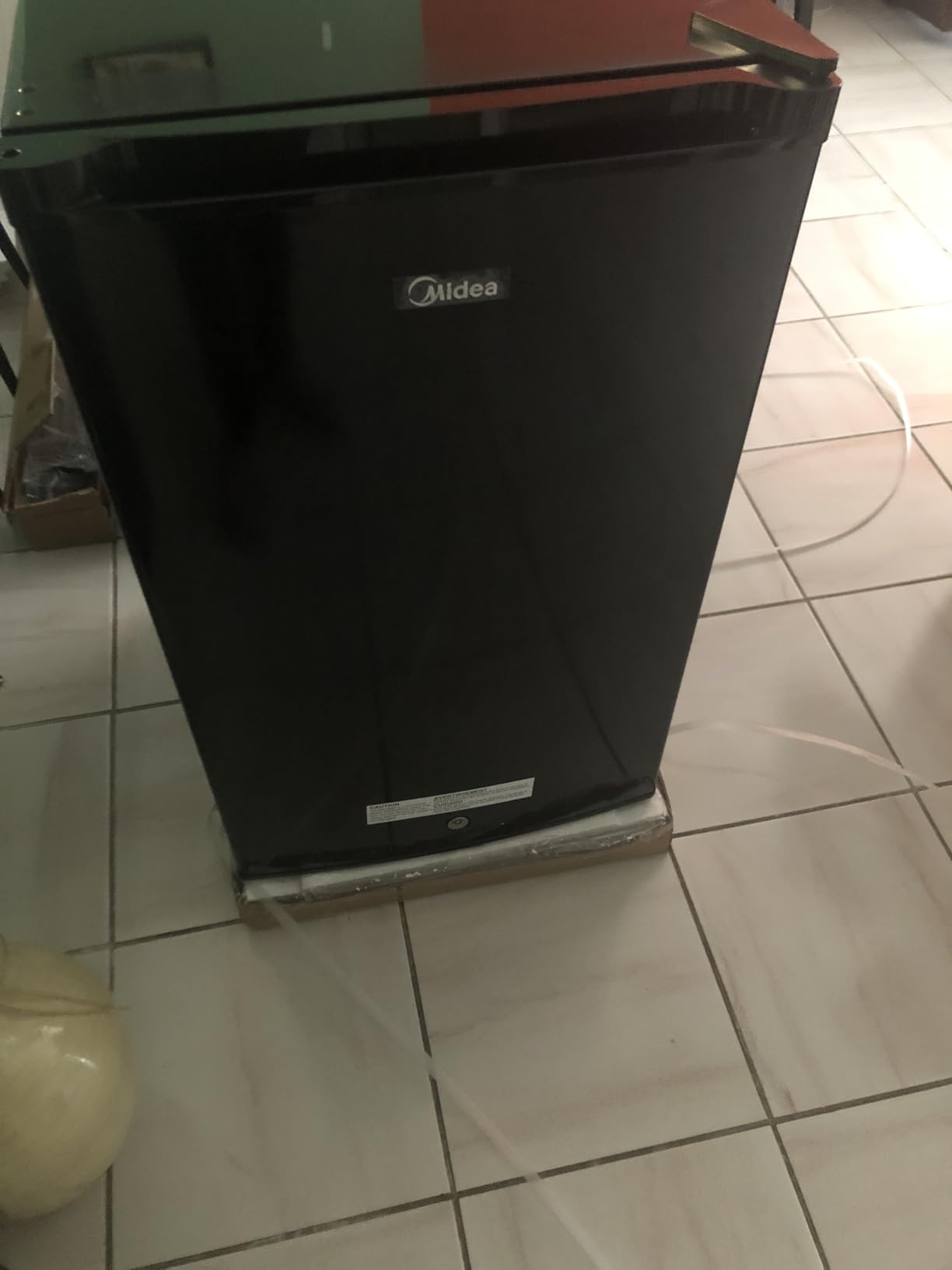 Midea 7.1 Cu.ft Upright Freezer, Fridge Freezer Convertible, Black customer photo 2