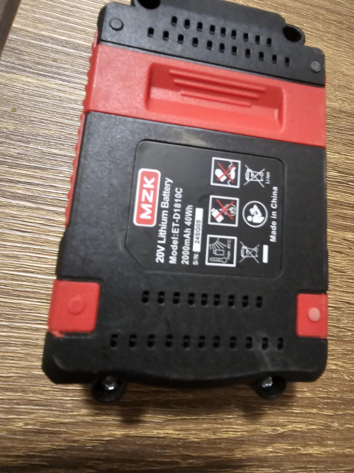 MZK 20V 12-Inch Cordless Weed Wacker, 8000 RPM, 4.0Ah Battery customer photo 1