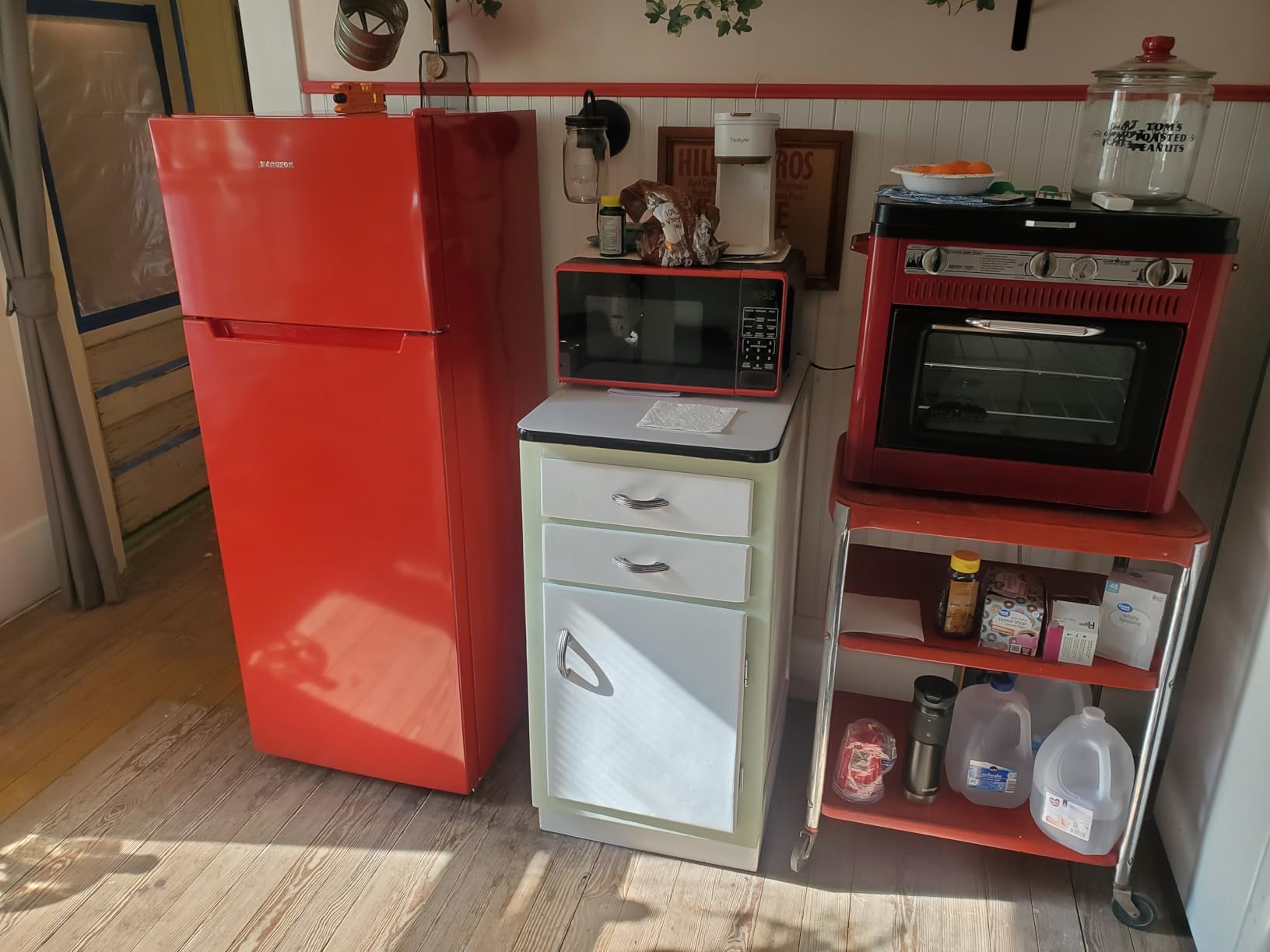 BANGSON 7.7 Cu.Ft Refrigerator with Top Freezer Apartment Size Black customer photo 2