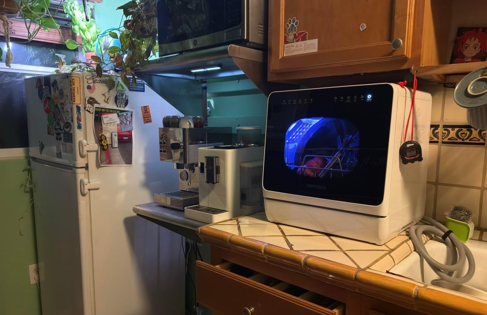 AIRMSEN Countertop Dishwasher with Built-in Water Tank & Softener customer photo 1