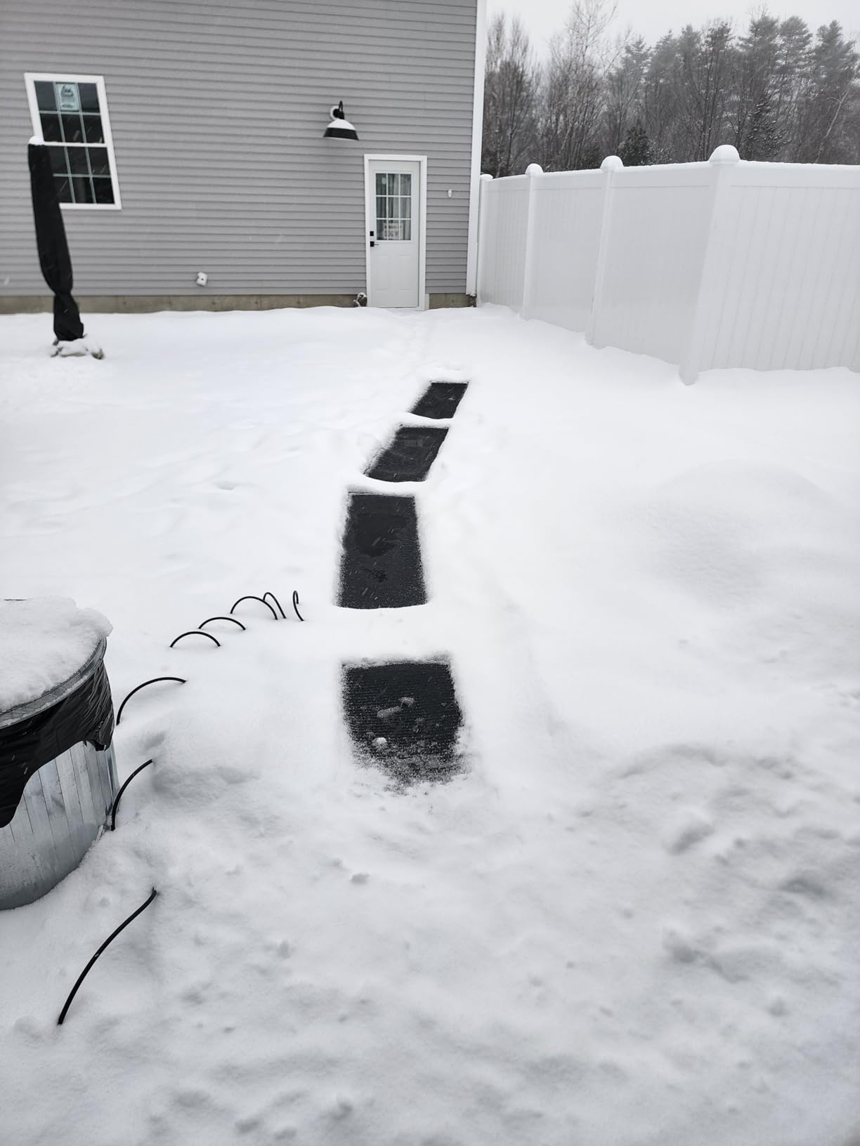 HeatTrak Heated Snow-Melting Stair Mat | Outdoor 'No Slip' Heated Stair Mat (10in x 60in) customer photo 1
