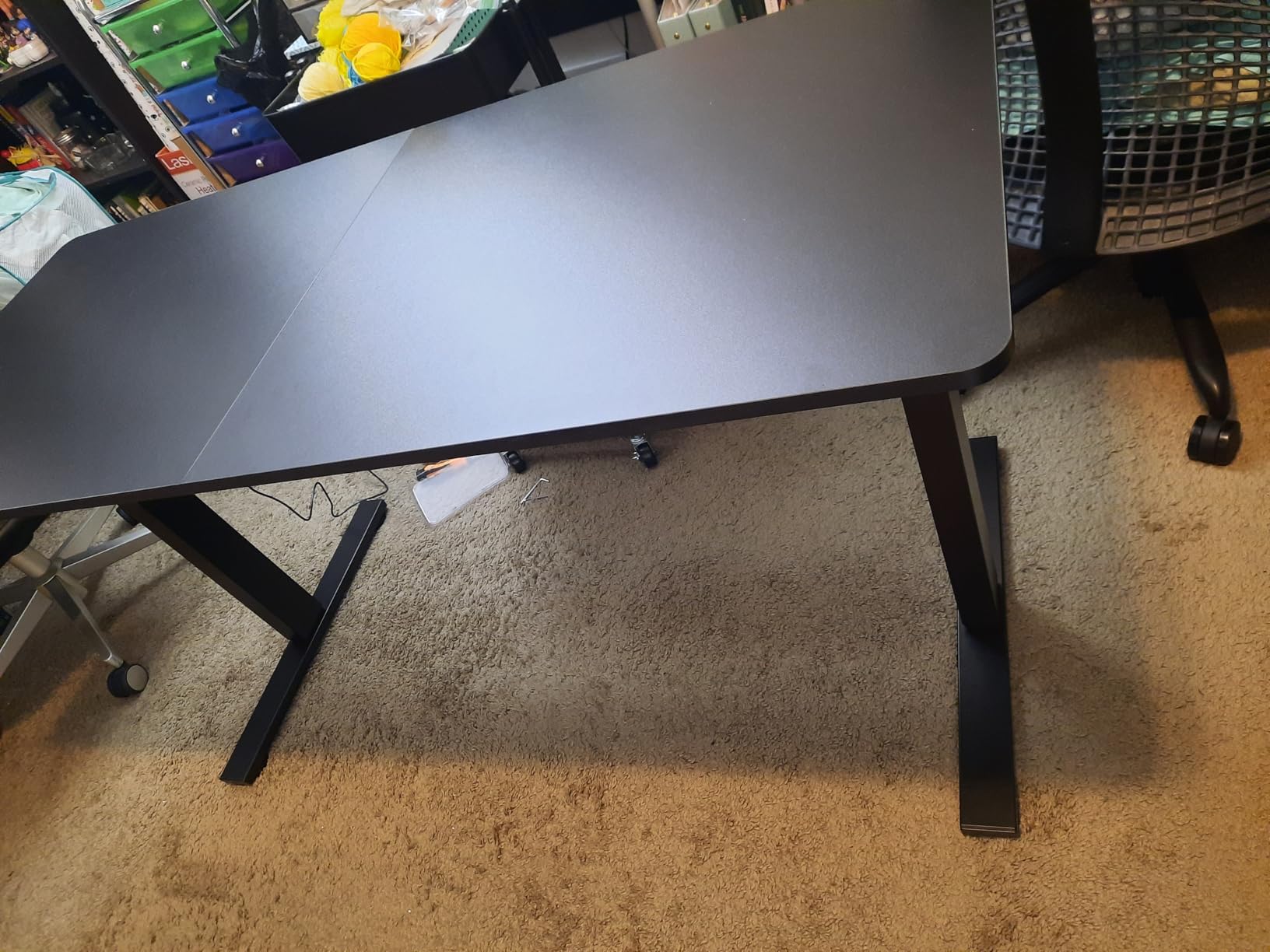 63x 31''Large Standing Desk Stand Up Adjustable Desk customer photo 1