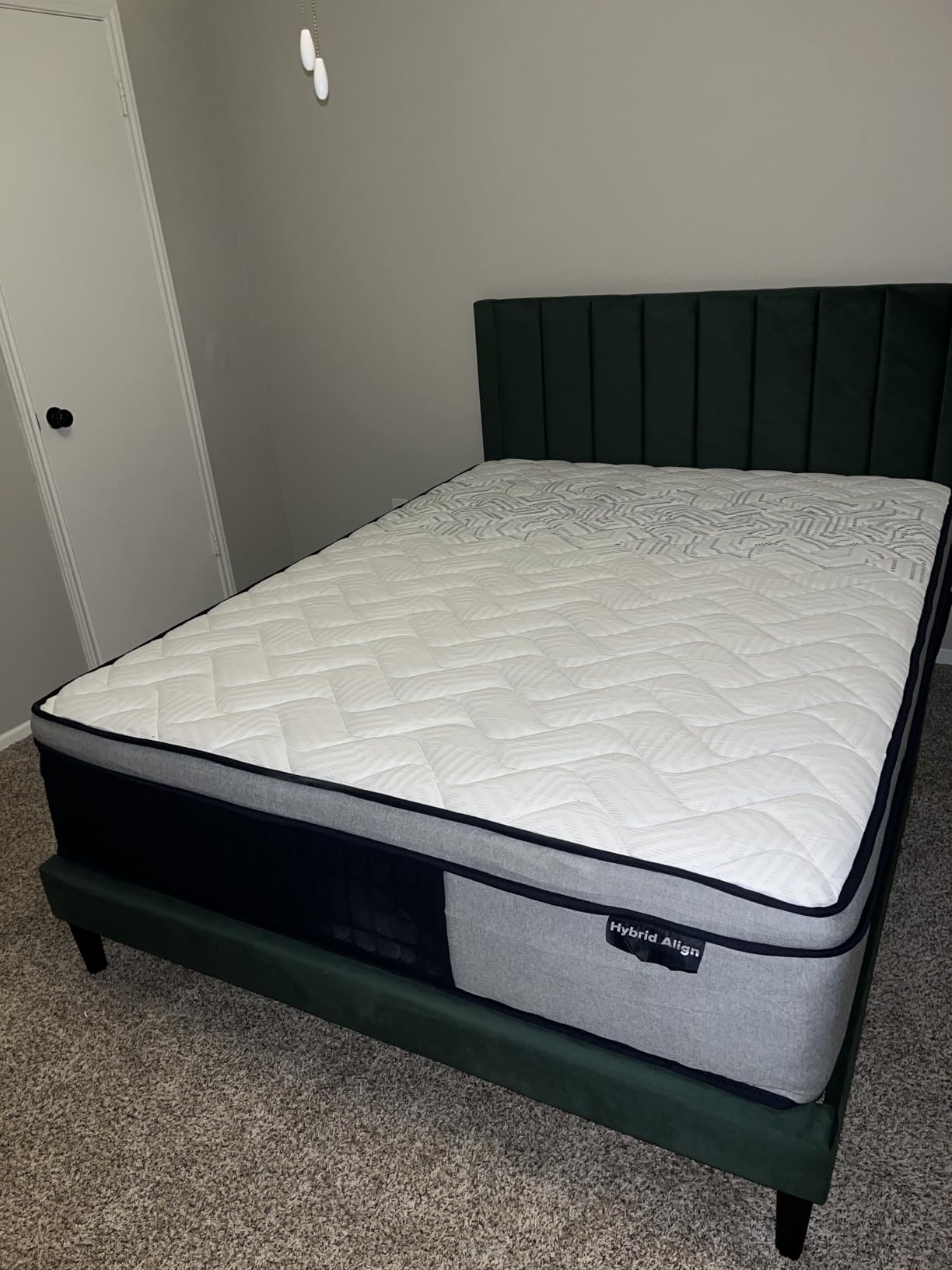 Extra Firm King Mattress 14 Inch Lumbar & Hip Support Hybrid Mattresses in a Box - Pressure Relief Hybrid Mattress with Cooling Comfort Spinal Alignment - CertiPUR-US, Fiberglass Free, 365-Night Trial customer photo 2