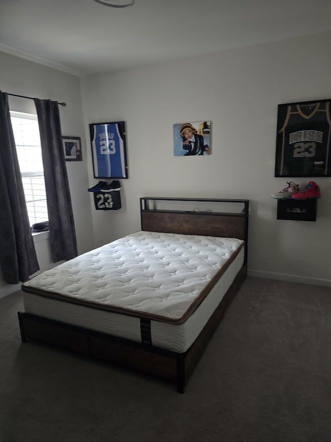 BedStory Extra Firm King Mattress, 13 Inch Hybrid Mattress in Box Cooling customer photo 2