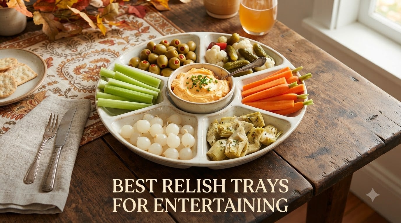 best relish trays for entertaining