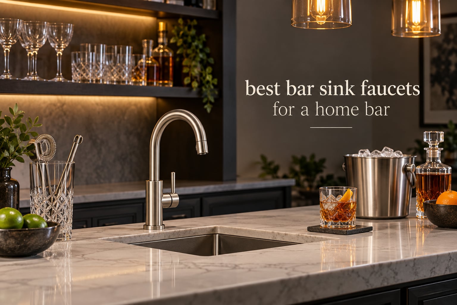 best bar sink faucets for a home bar