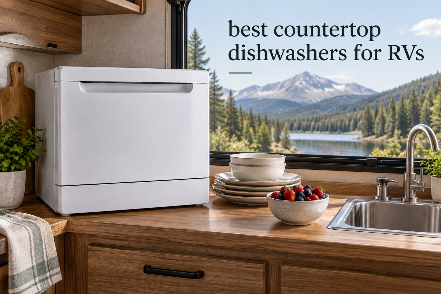 best countertop dishwashers for RVs