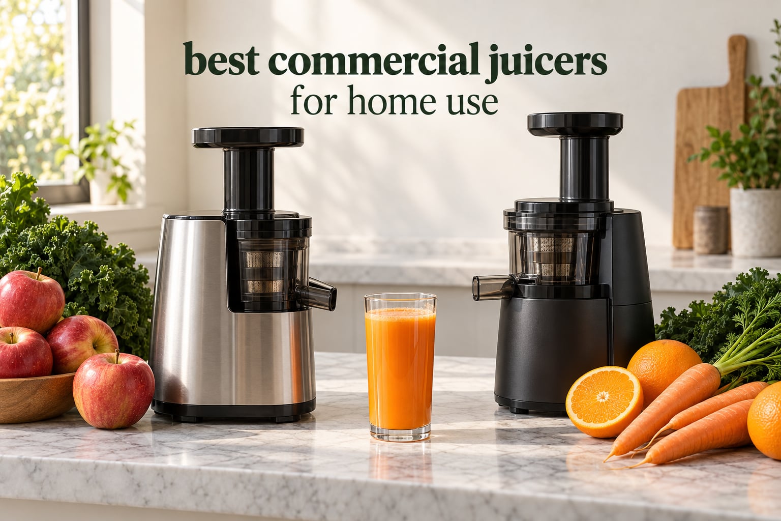 best commercial juicers for home use