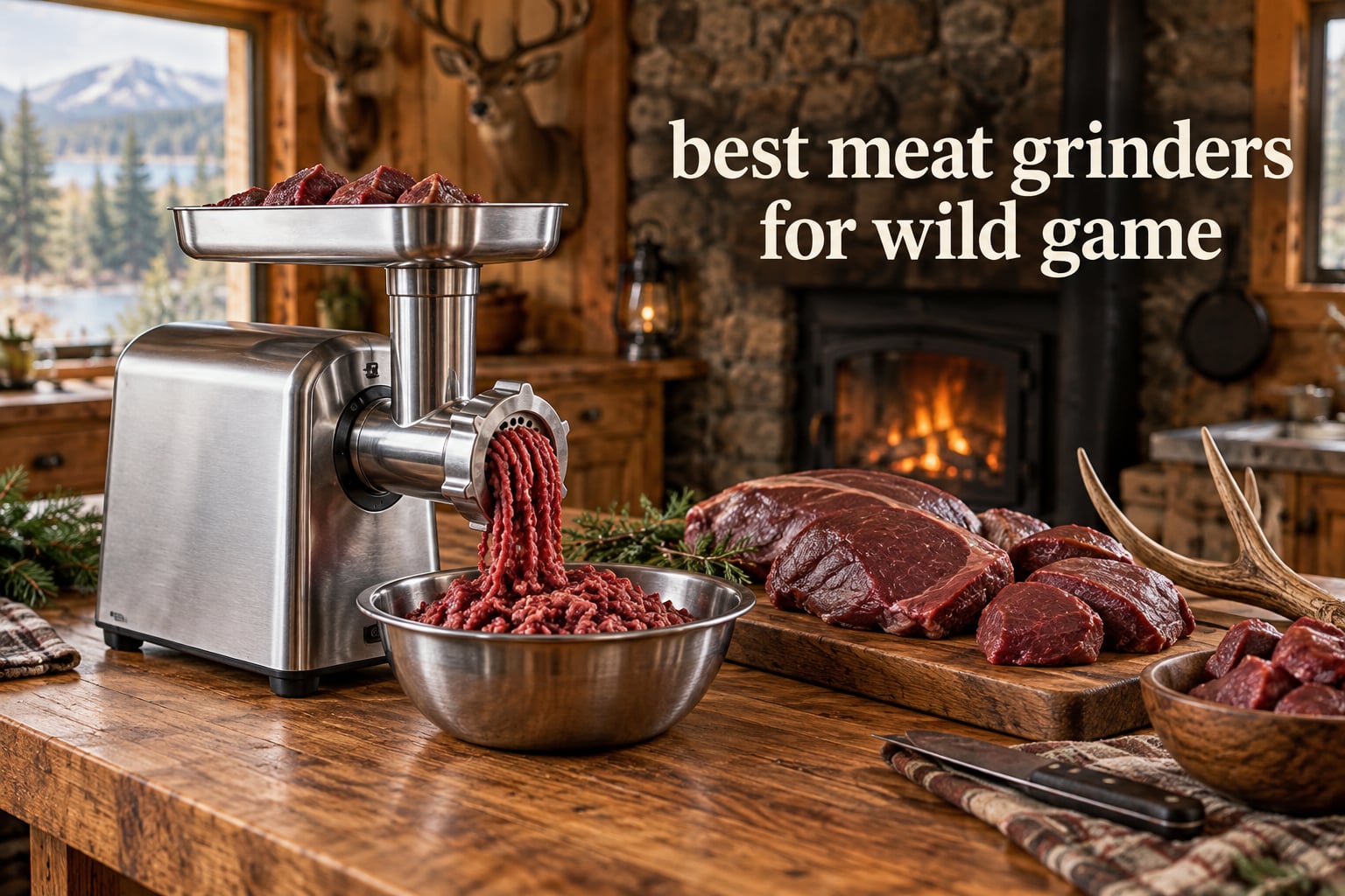 best meat grinders for wild game