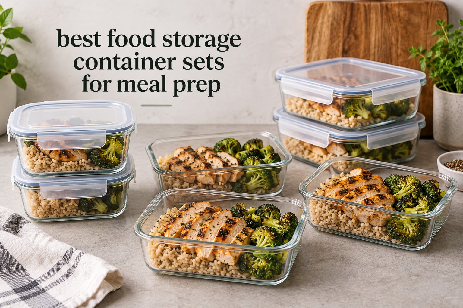 best food storage container sets for meal prep