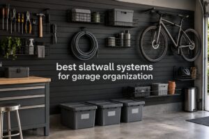 best slatwall systems for garage organization