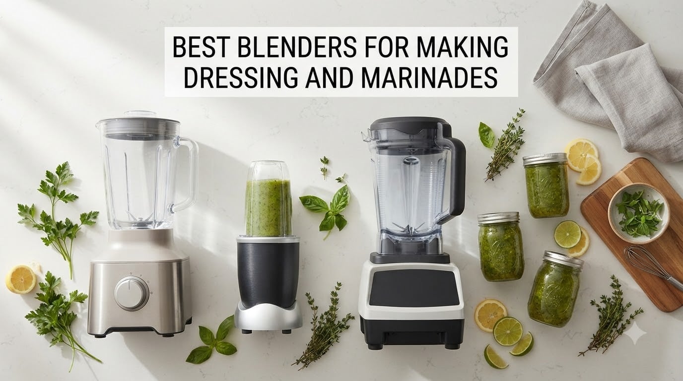 best blenders for making dressing and marinades