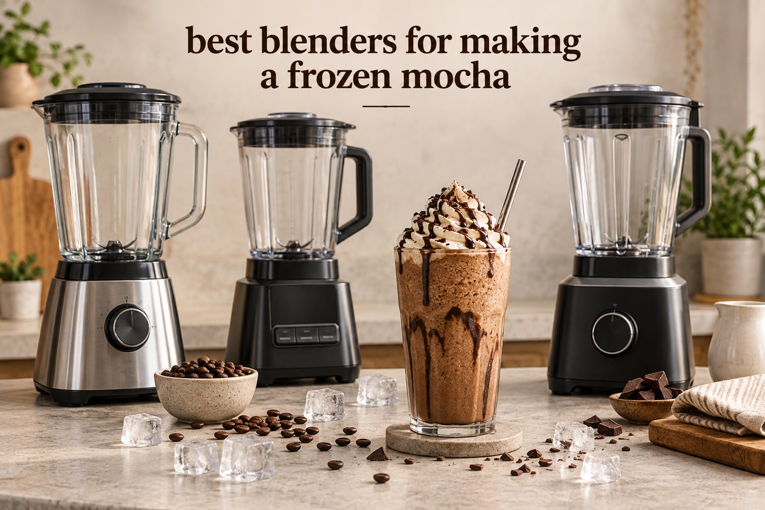 best blenders for making a frozen mocha