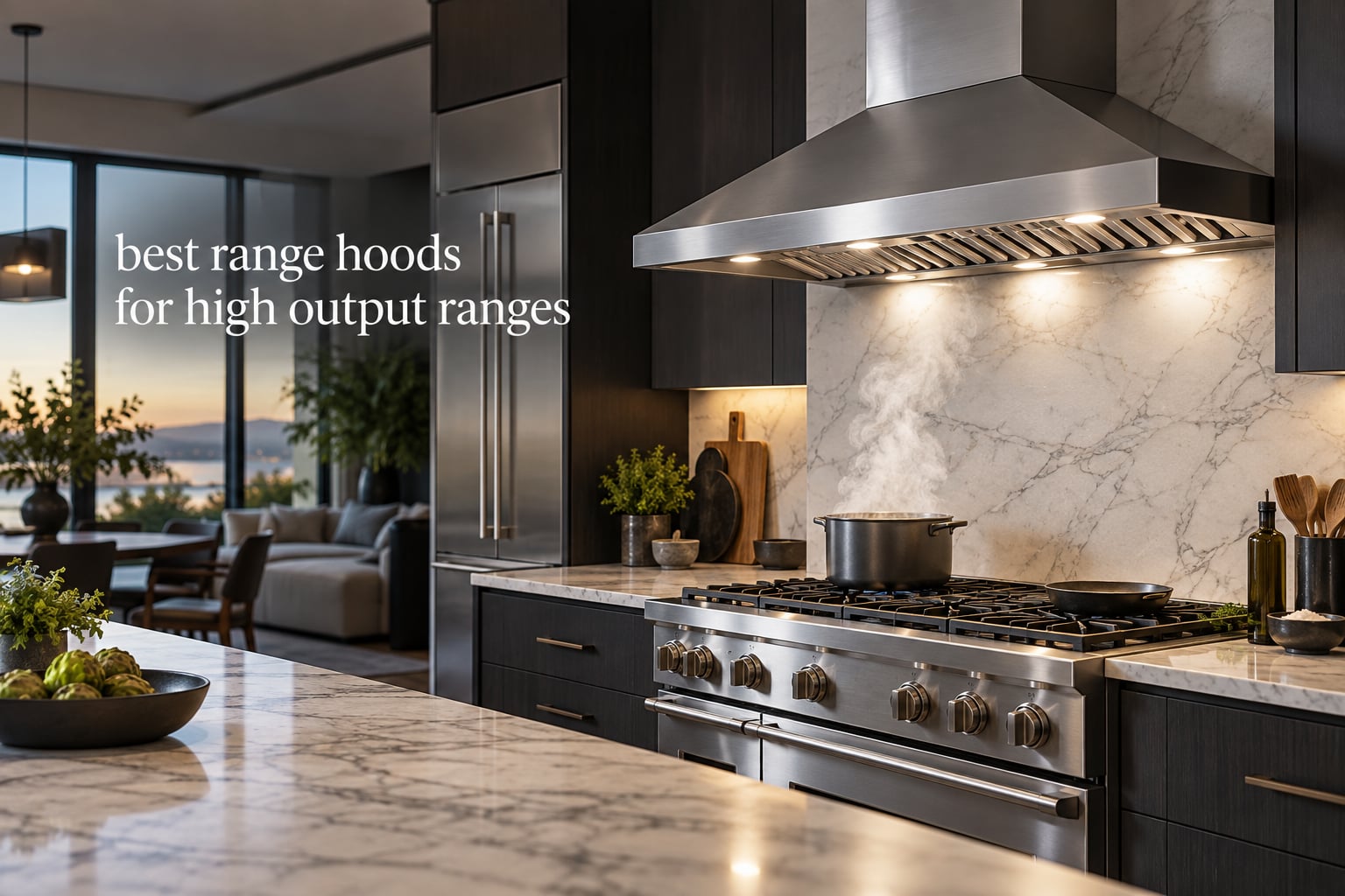 best range hoods for high output ranges