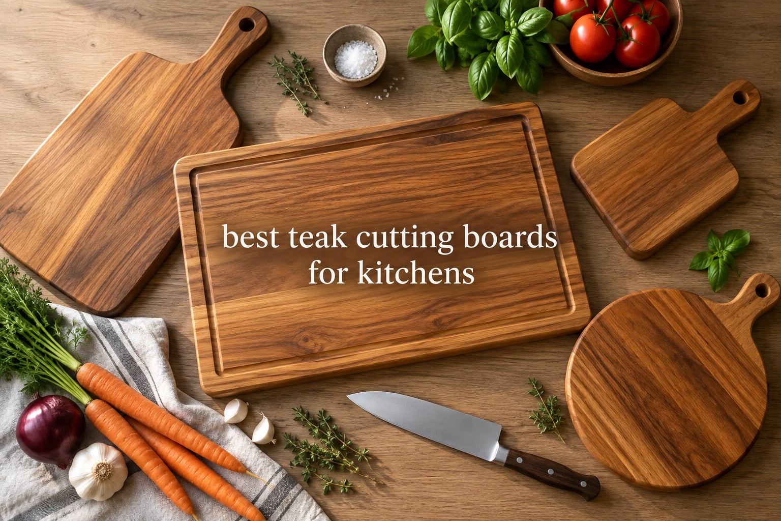 best teak cutting boards for kitchens