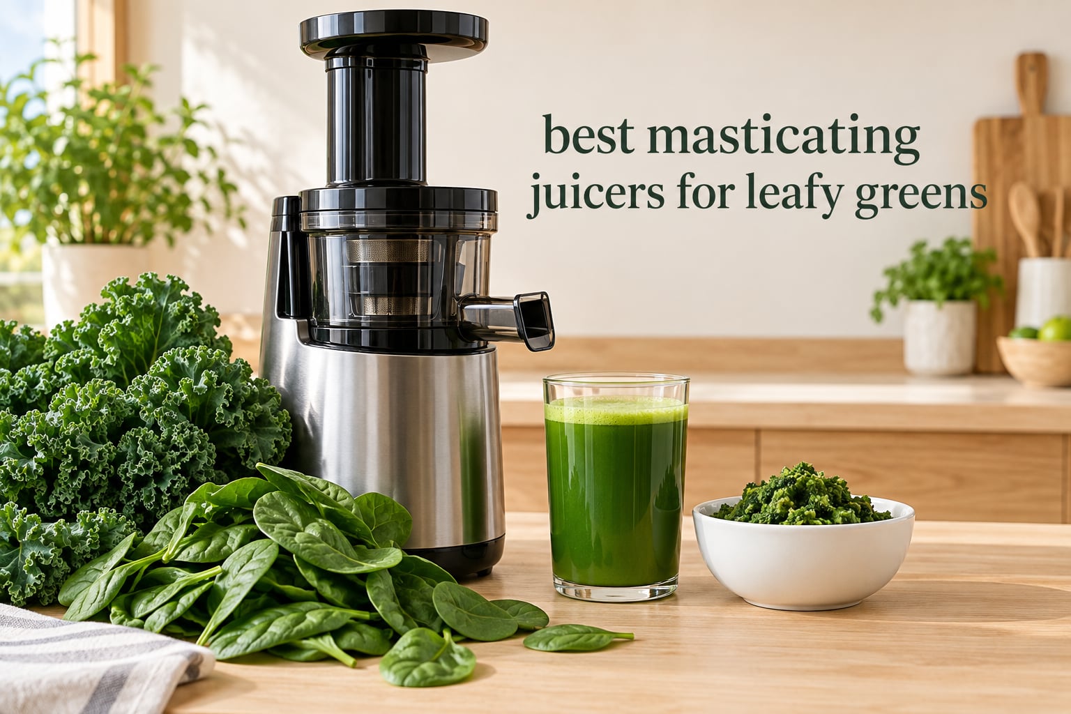 best masticating juicers for leafy greens