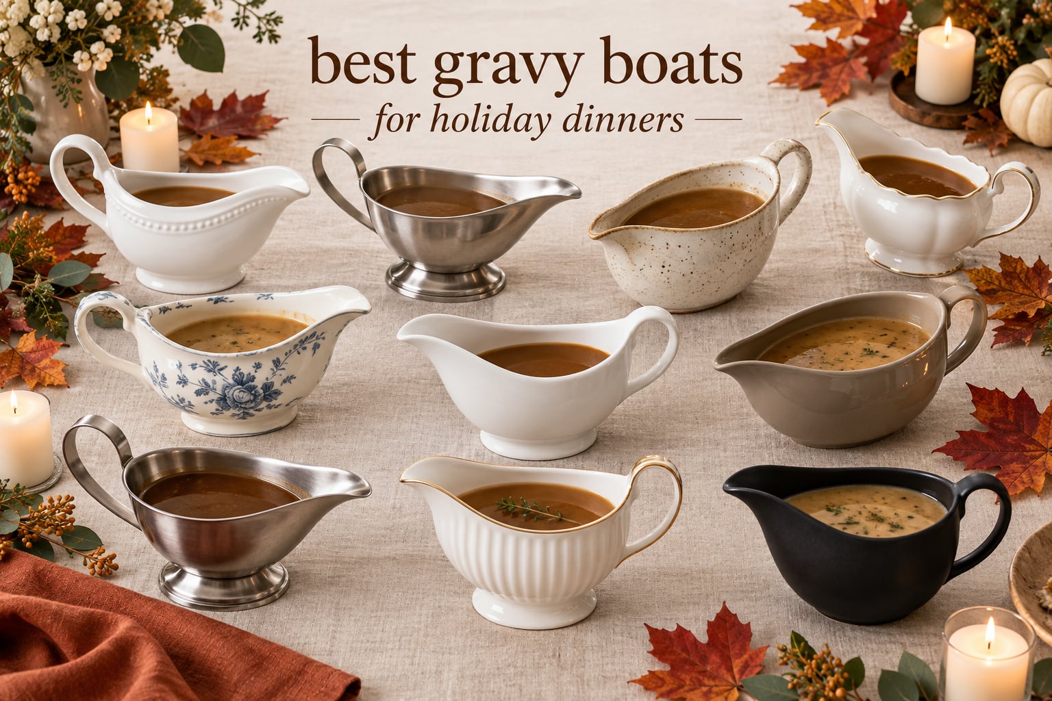 best gravy boats for holiday dinners