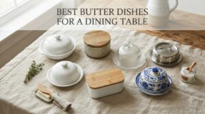 best butter dishes for a dining table