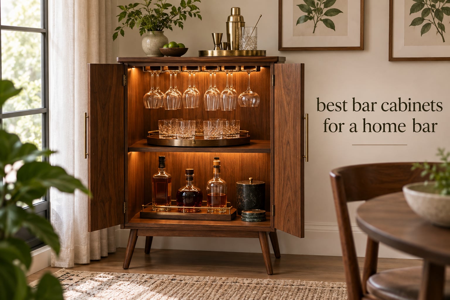 best bar cabinets for a home bar
