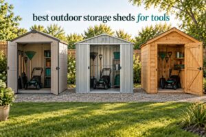 best outdoor storage sheds for tools