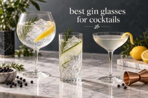 best gin glasses for cocktails