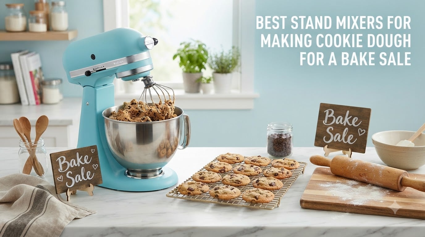 best stand mixers for making cookie dough for a bake sale