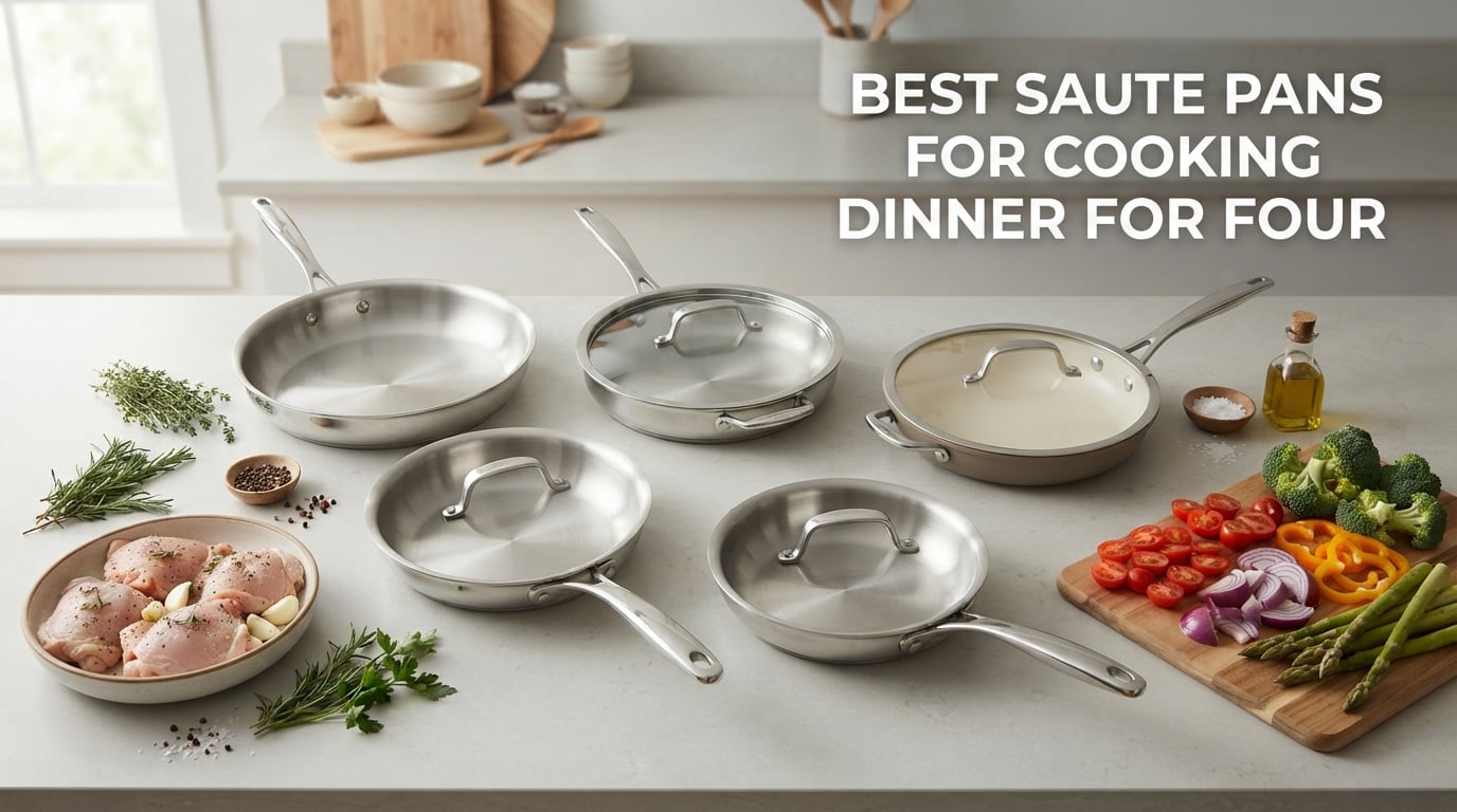 best saute pans for cooking dinner for four