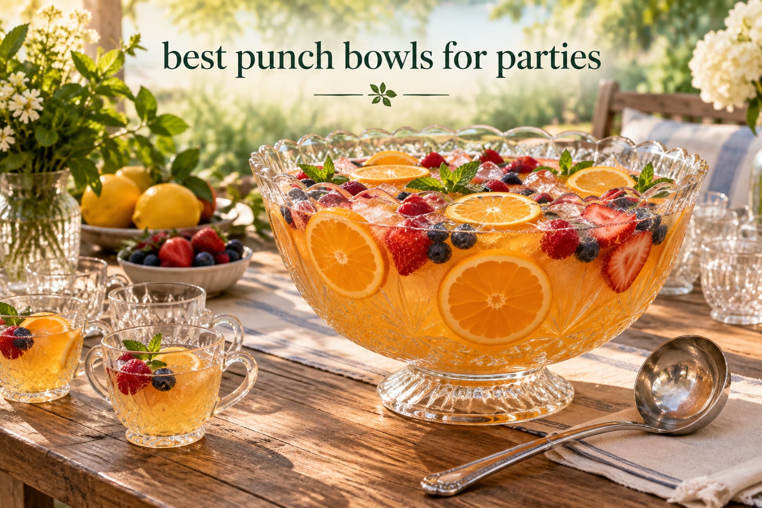 best punch bowls for parties