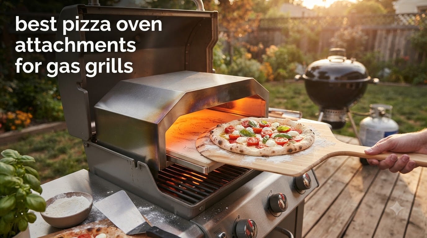 best pizza oven attachments for gas grills