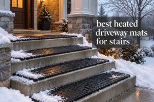 best heated driveway mats for stairs