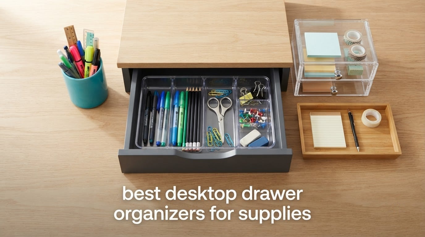 best desktop drawer organizers for supplies